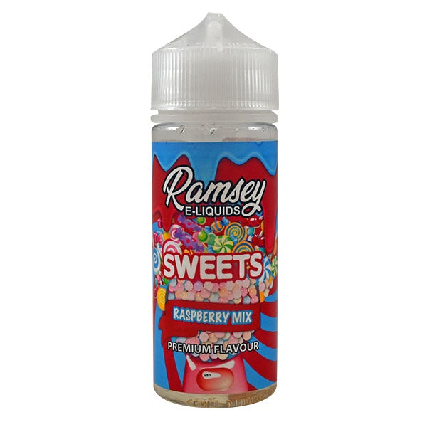 Ramsey E-Liquids Sweets Raspberry Mix 0mg 100ml Shortfill