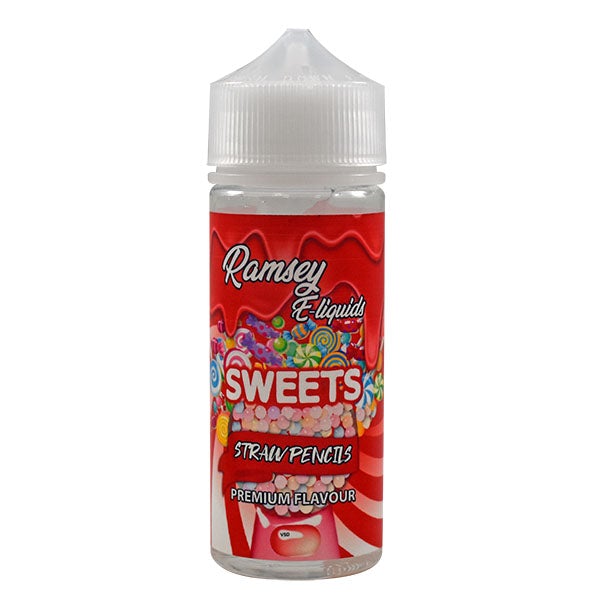 Ramsey E-Liquids Sweets - Straw Pencils 0mg 100ml Shortfill