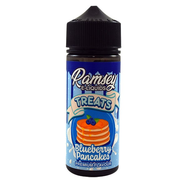 Ramsey E-Liquids Treats - Blueberry Pancakes 0mg 100ml Shortfill