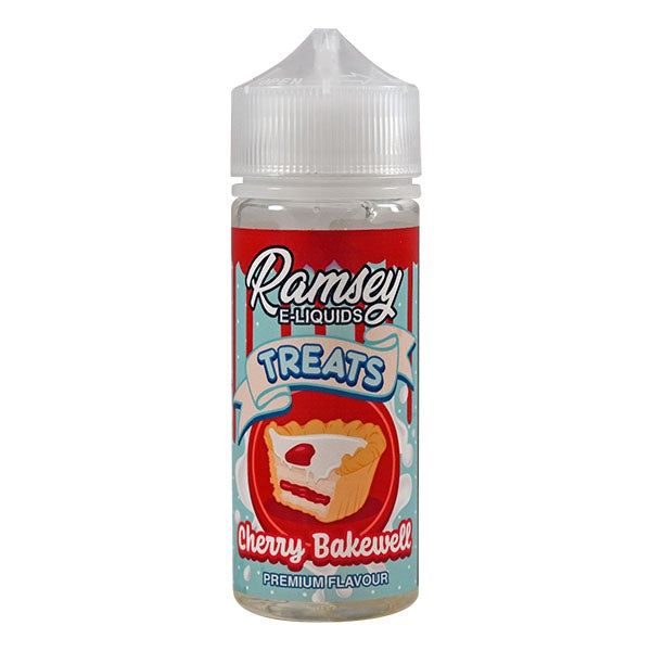 Ramsey E-Liquids Treats Cherry Bakewell 0mg 100ml Shortfill