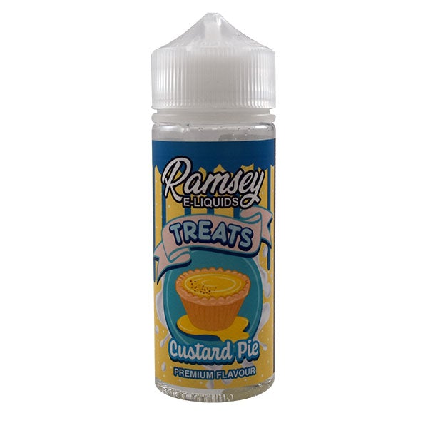 Ramsey E-Liquids Treats - Custard Pie 0mg 100ml Shortfill