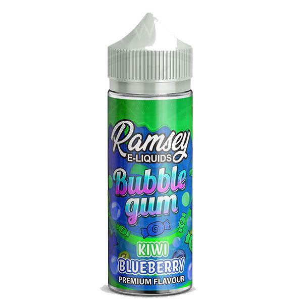 Ramsey E-Liquids Bubblegum, Blueberry & Kiwi 0mg 100ml Shortfill