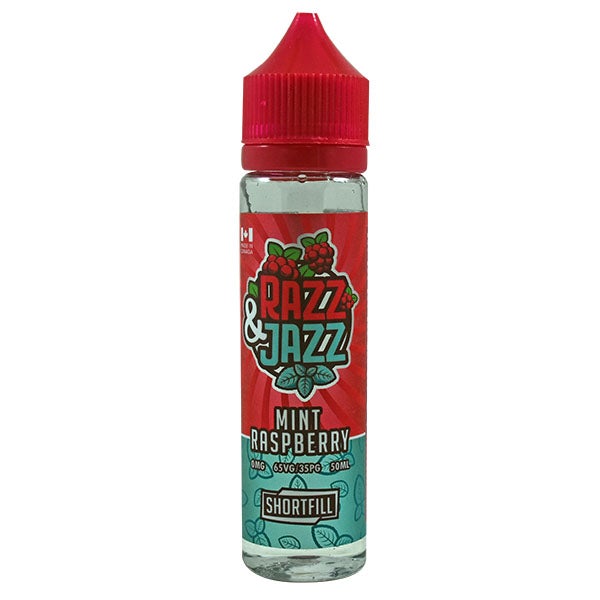 Razz & Jazz Mint Raspberry 0mg 50ml Shortfill