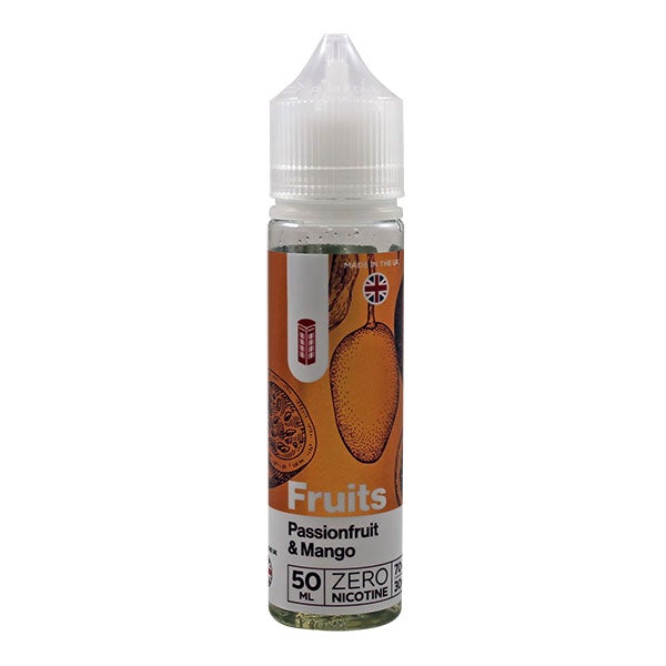 Red Liquids Fruits - Passion Fruit & Mango 0mg 50ml Shortfill