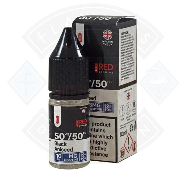 Red Liquids 50/50 - Black Aniseed 10ml
