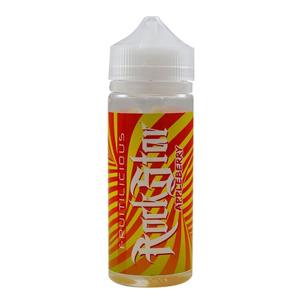 Rockstar Vape Fruitilicious Appleberry 0mg 100ml shortfill