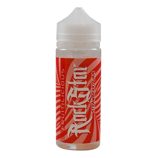 Rockstar Vape Fruitilicious Strawberry Jam 0mg 100ml shortfill