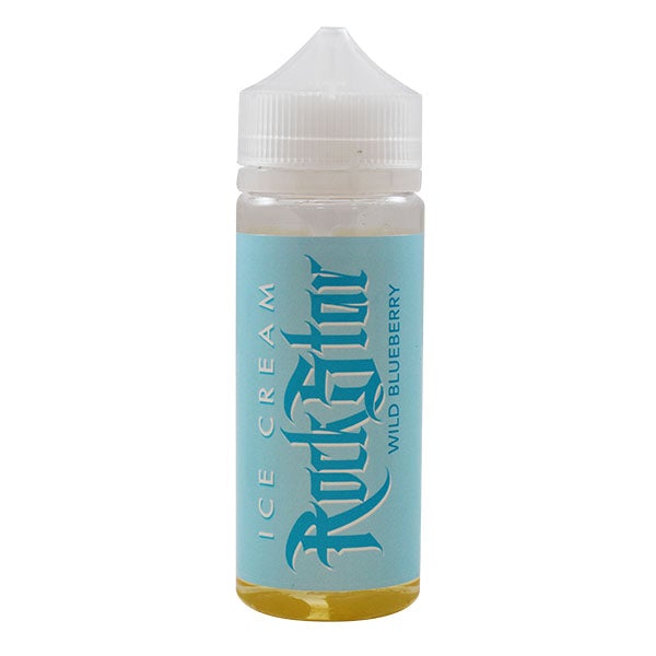 Rockstar Vape Ice Cream Wild Blueberry 0mg 100ml shortfill