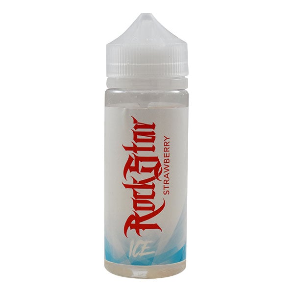 Rockstar Vape Ice Strawberry 0mg 100ml shortfill