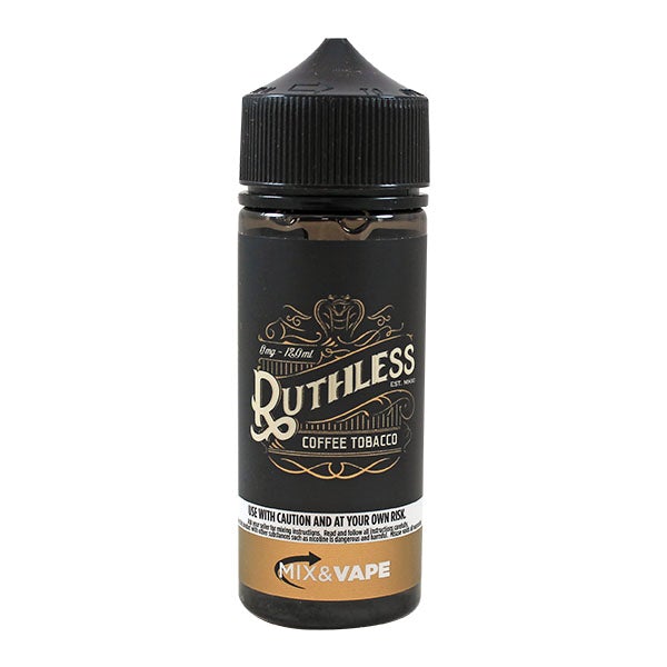 Ruthless Tobacco - Coffee Tobacco 0mg 100ml Shortfill