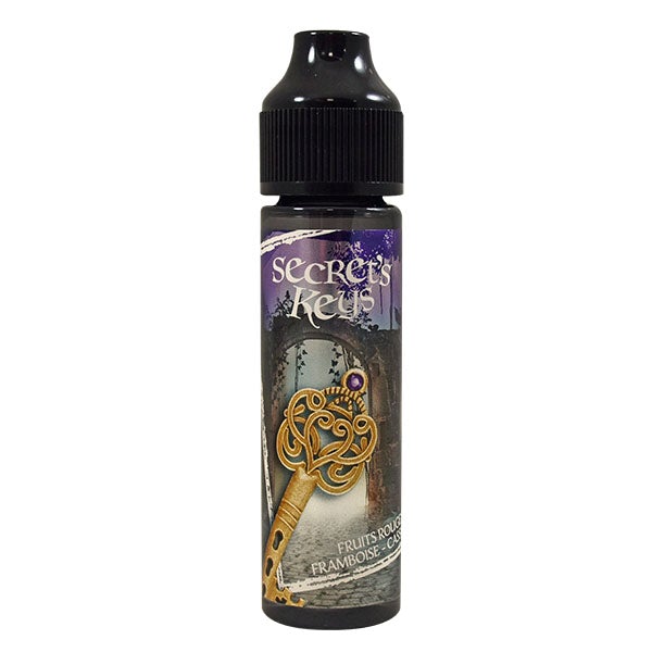 Secrets Keys - Fruits Rouges Framboise Cassis (Purple Key) 0mg 50ml Shortfill