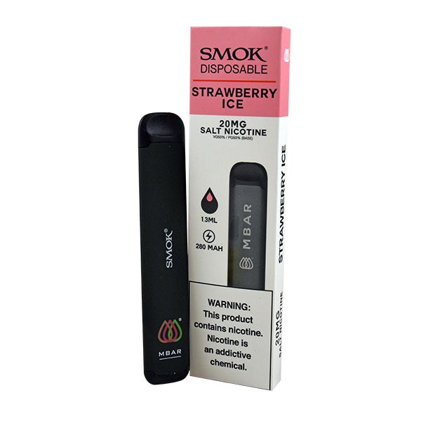 Smok MBAR Disposable Pen Strawberry Ice 1.3ml