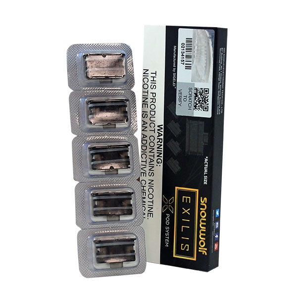 Snowwolf Exilis Replacement Coils 5pack