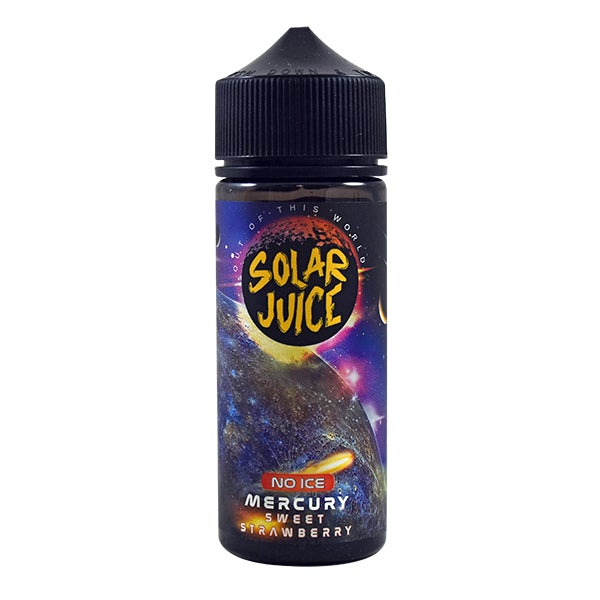Solar Juice No Ice Mercury Sweet Strawberry 0mg 100ml Shortfill E-Liquid