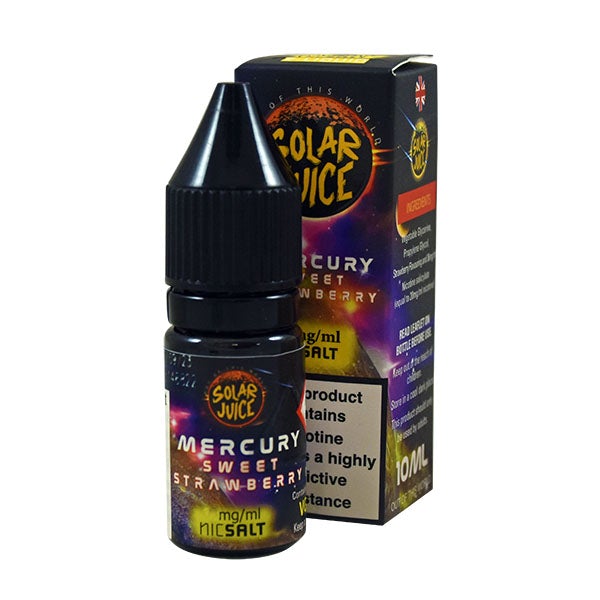 Solar Juice Nic Salt Mercury Sweet Strawberry 10ml