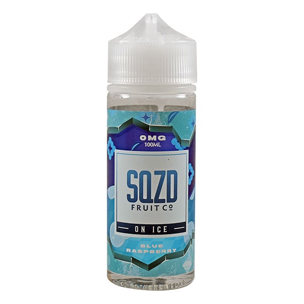 SQZD on Ice Blue Raspberry 0mg 100ml Shortfill