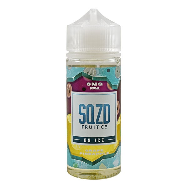 SQZD on Ice Grape Pineapple 0mg 100ml Shortfill