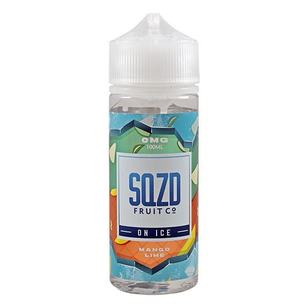 SQZD on Ice Mango Lime 0mg 100ml Shortfill