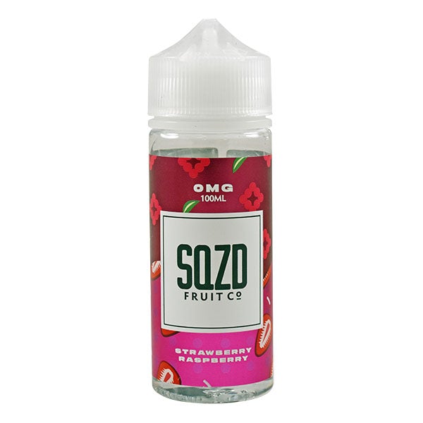 SQZD Strawberry Raspberry 0mg 100ml Shortfill