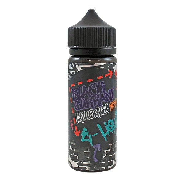 Steep Lyfe E-liquid Blackcurrant Liquorice 0mg 100ml Shortfill