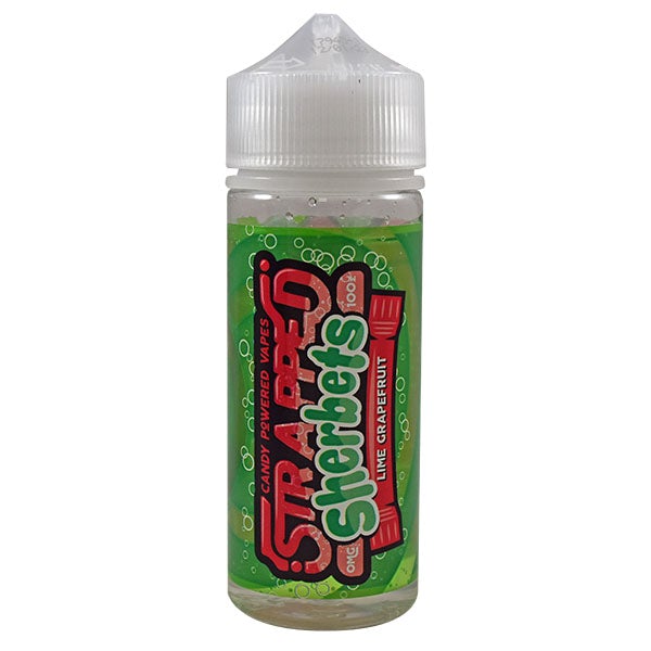 Strapped Candy Powered - Lime Grapefruit Sherbet 0mg 100ml Shortfill