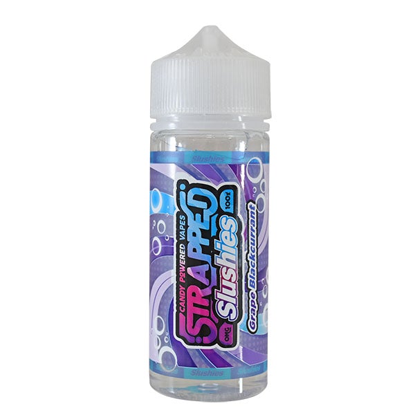Strapped Slushies - Grape Blackcurrant 0mg 100ml Shortfill