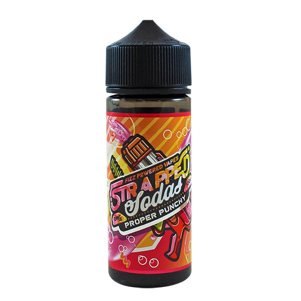 Strapped Sodas - Proper Punchy 0mg 100ml Shortfill