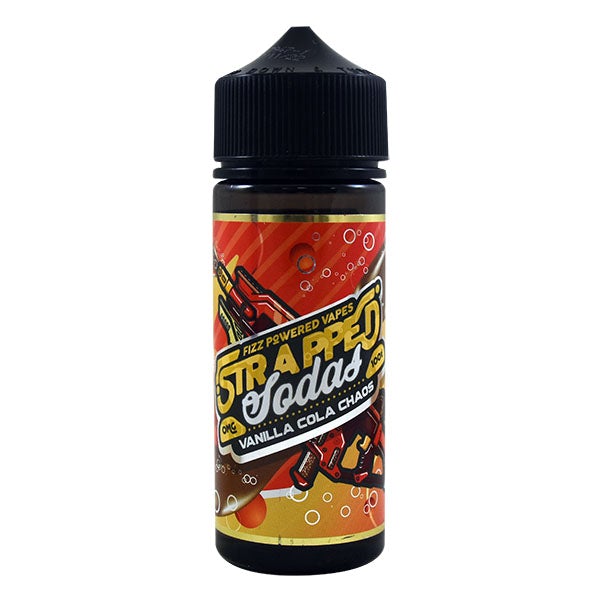 Strapped Sodas - Vanilla Cola Chaos 0mg 100ml Shortfill