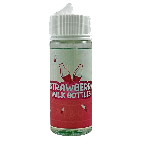 Strawberry Milk Bottles 0mg 100ml Shortfill E-Liquid