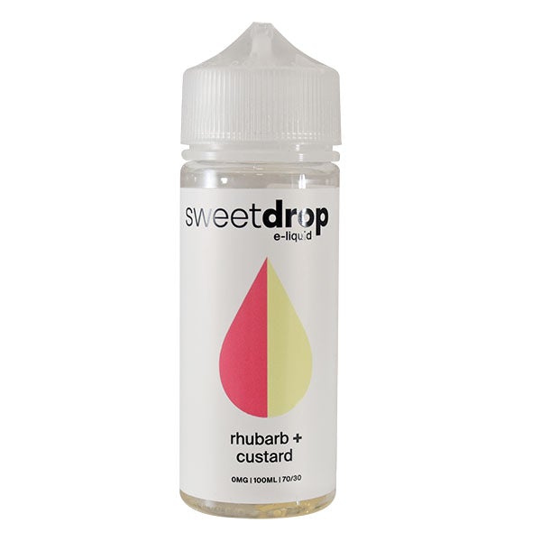 Sweet Drop- Rhubarb + Custard 0mg 100ml Shortfill