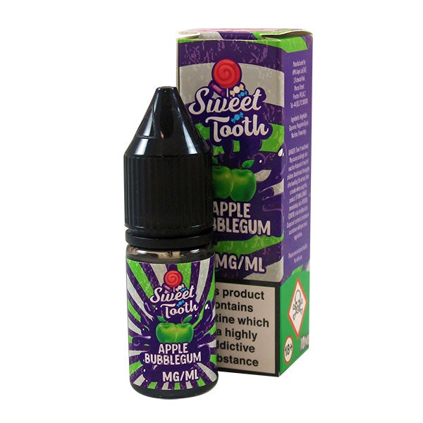 Sweet Tooth Salts Apple Bubblegum 10ml 11mg E-Liquid