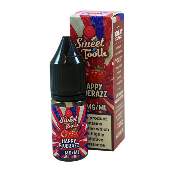 Sweet Tooth Salts Happy Blue Razz 10ml 11mg E-Liquid