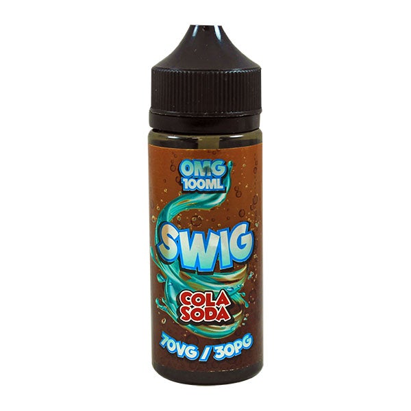 Swig Cola Soda 100ml 0mg shortfill e-liquid