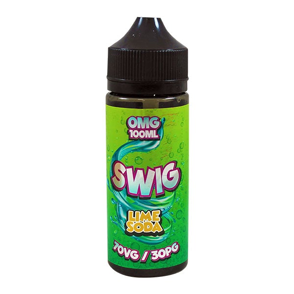 Swig Lime Soda 100ml 0mg shortfill e-liquid