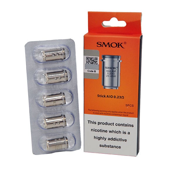 Smok Stick AIO Replacement Coils 0.23 (5 pack)