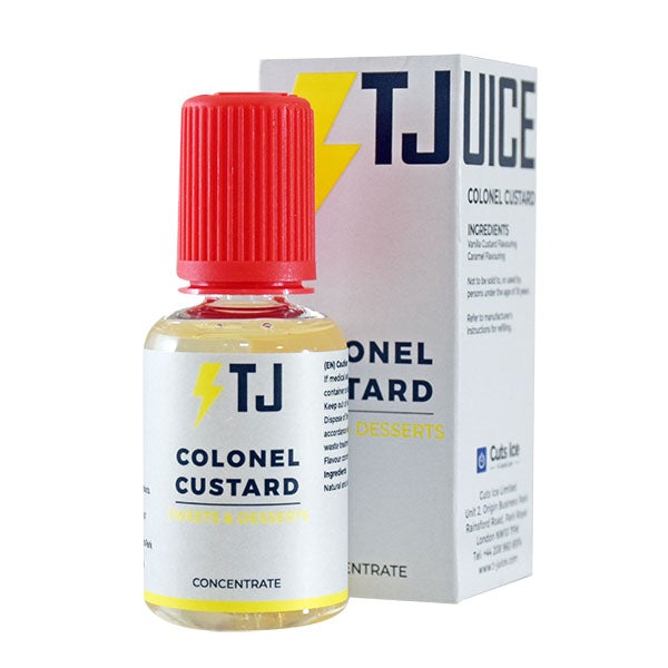 T Juice Colonel Custard Concentrate 30ml