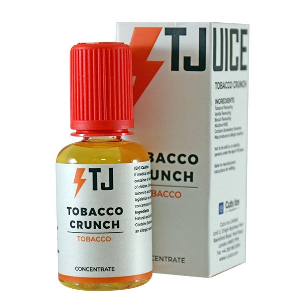 T Juice Tobacco Crunch Concentrate 30ml