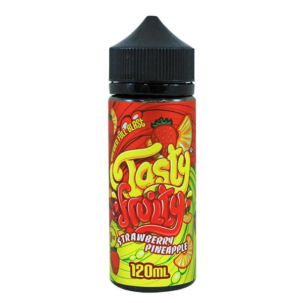 Tasty Fruity - Strawberry Pineapple 100ml shortfill E-Liquid