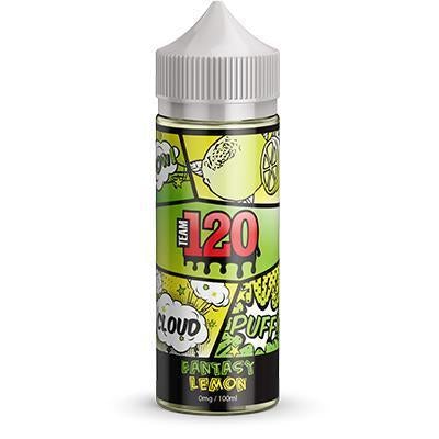 Team 120 Fantasy Lemon 100ml 0mg shortfill E liquid