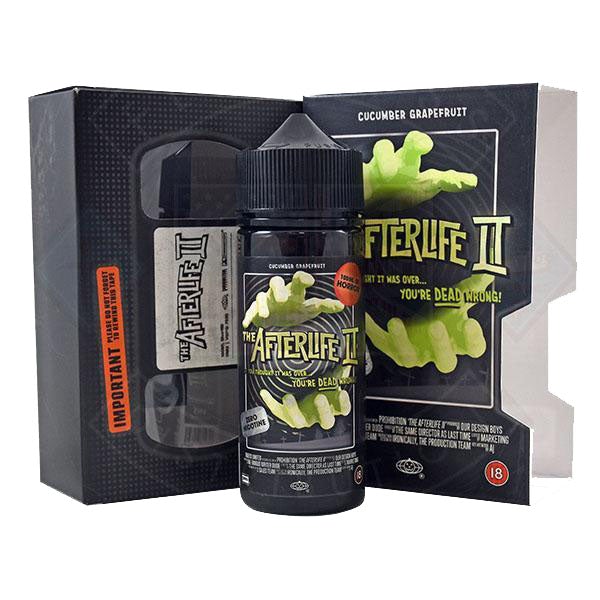 Prohibition Vape The Afterlife II Cucumber Grapefruit 0mg 100ml Shortfill