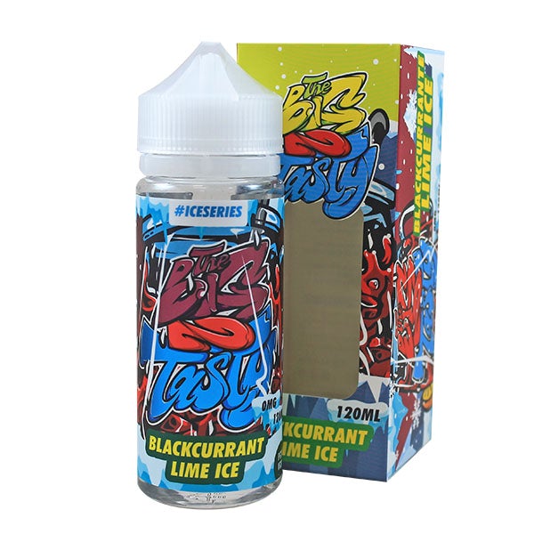 The Big 'N Tasty Blackcurrant Lime Ice 0mg 100ml Shortfill