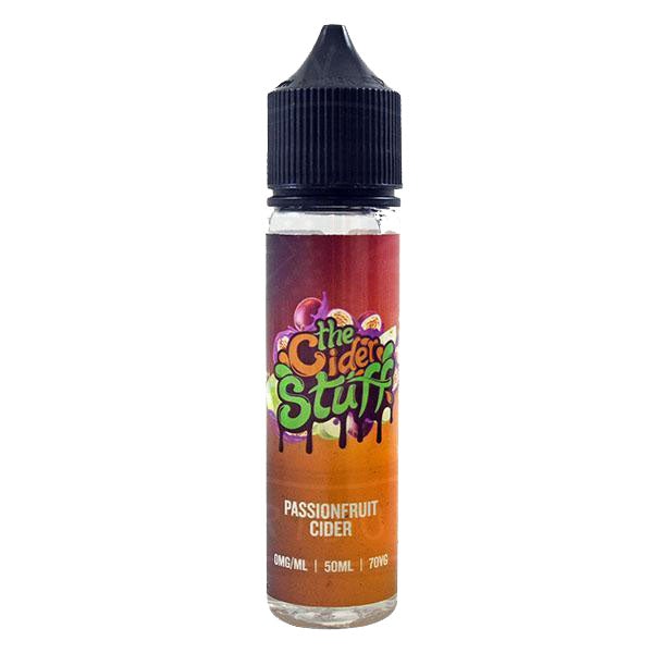 The Cider Stuff - Passionfruit Cider 0mg 50ml Shortfill E-Liquid