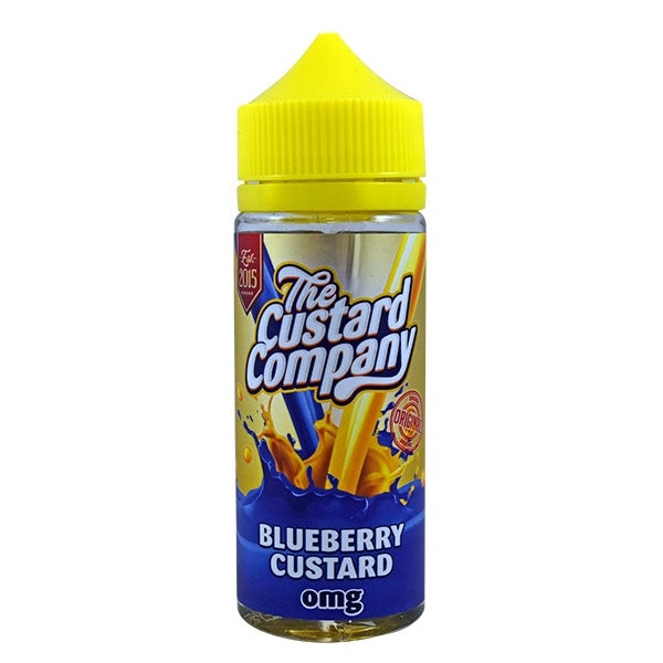 The Custard Company - Blueberry Custard 0mg 100ml Shortfill