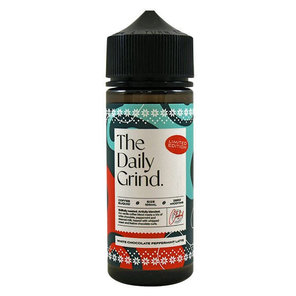 The Daily Grind White Choc. Peppermint Latte (Limited Edition) 0mg 100ml Shortfill