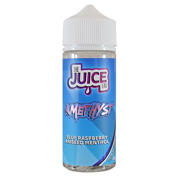 The Juice Lab Amethyst- Blue Raspberry Aniseed Menthol 0mg 100ml Shortfill