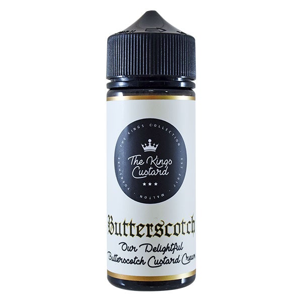 The Kings Custard - Butterscotch 0mg 100ml Shortfill