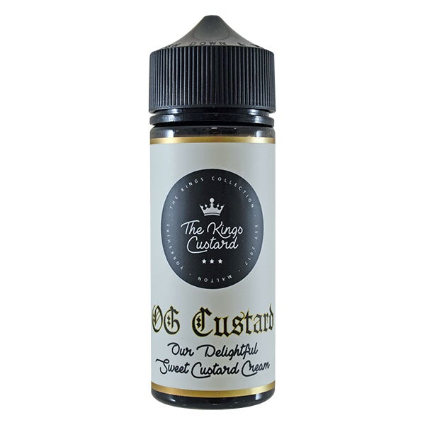 The Kings Custard - OG Custard 0mg 100ml Shortfill