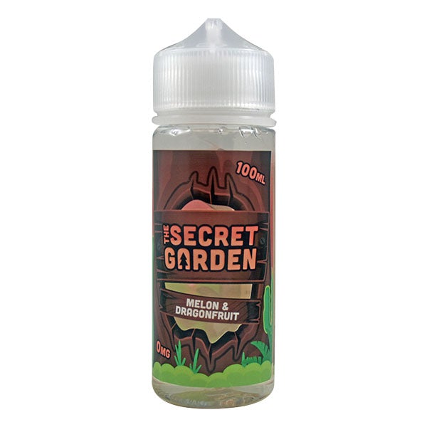 The Secret Garden Melon Dragonfruit 0mg 100ml Shortfill