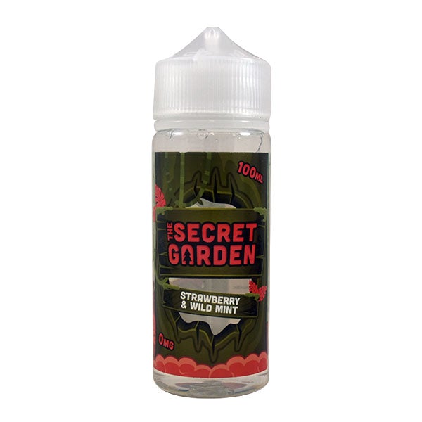 The Secret Garden Strawberry & Wild Mint 0mg 100ml Shortfill