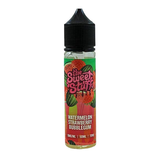The Sweet Stuff - Watermelon, Strawberry Bubblegum 0mg 50ml Shortfill